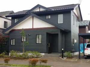【施工事例001】苫小牧市A邸塗装後