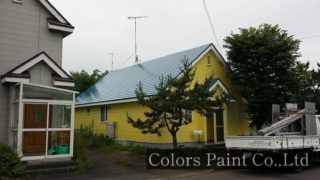 【塗装事例020】苫小牧市M邸「赤みを帯びたレッドブラウンで高級感＆重厚感を」