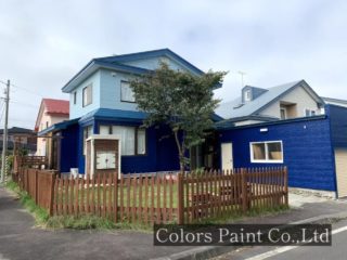 【塗装事例067】苫小牧市M邸「レンガを活かした西洋風な塗り替え。」