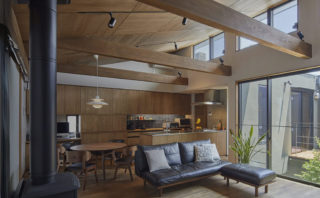 【塗装事例089】苫小牧市T邸「クールで引き締め効果も！落ち着きのある色合いなネイビーブルー✕ホワイト」