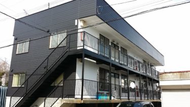 苫小牧市Hアパート外壁・屋根塗装【№006】