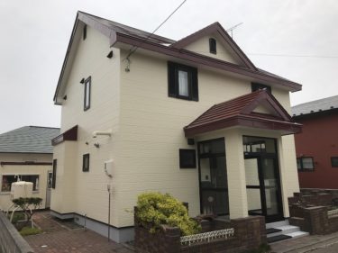 苫小牧市K様邸外壁・屋根塗装【№029】