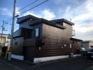 苫小牧市M様邸外壁屋根塗装【№036】