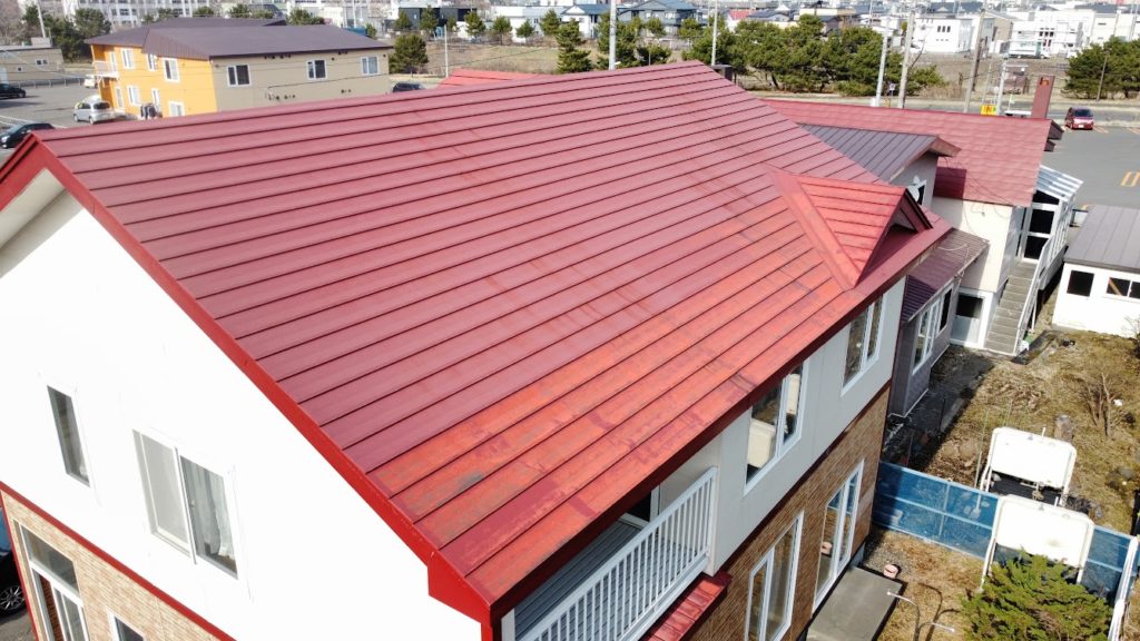 屋根のドローン撮影②