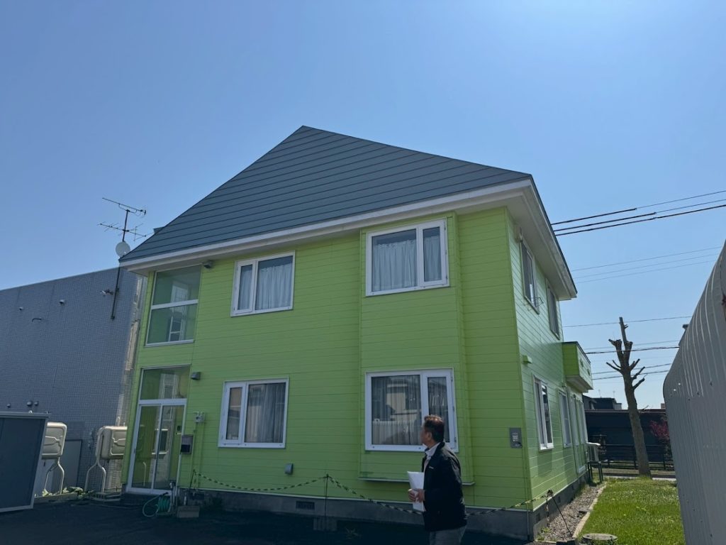 【施工事例178】恵庭市K邸塗装前