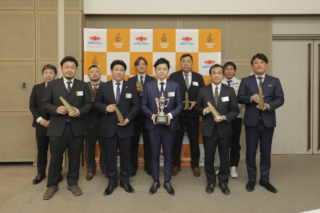 日本ペイント グッジョブアワード 年間アワード 表彰式 東京 受賞者集合写真